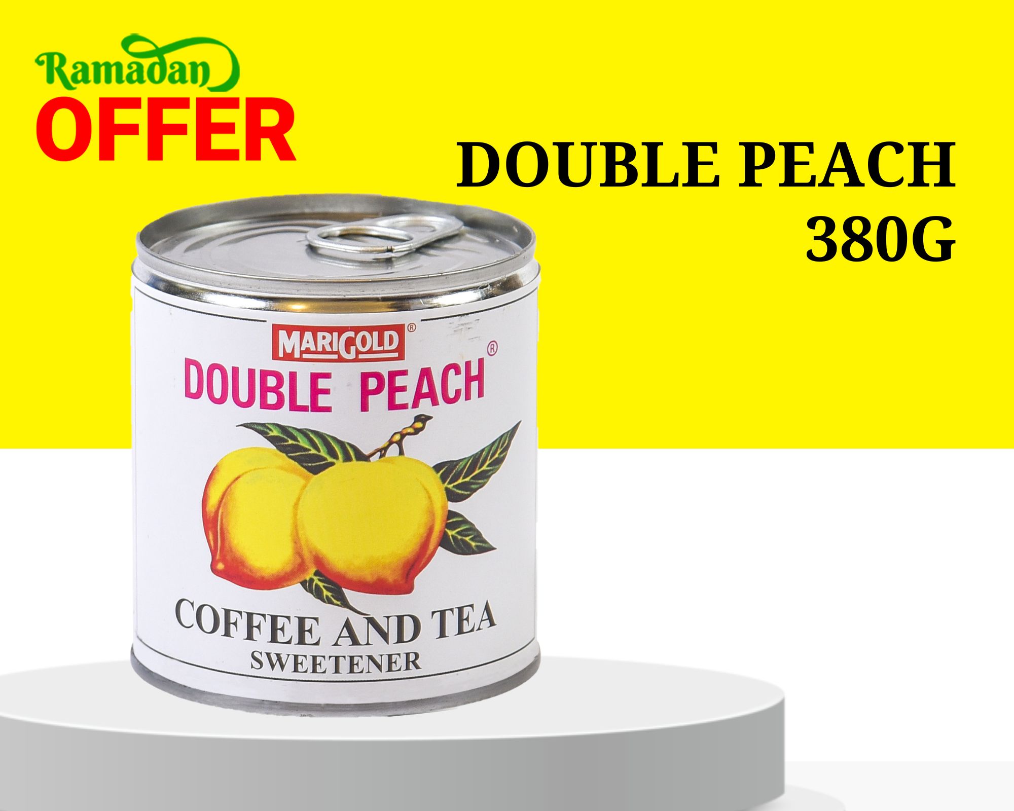 MARIGOLD DOUBLE PEACH CONDENSED MILK 380G