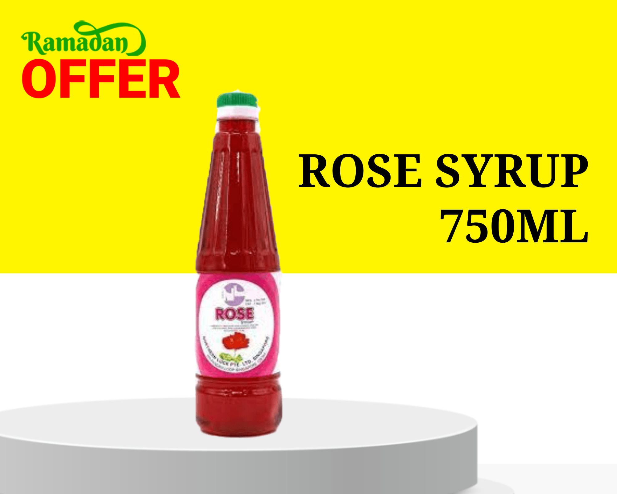 ROSE SYRUP 750ML