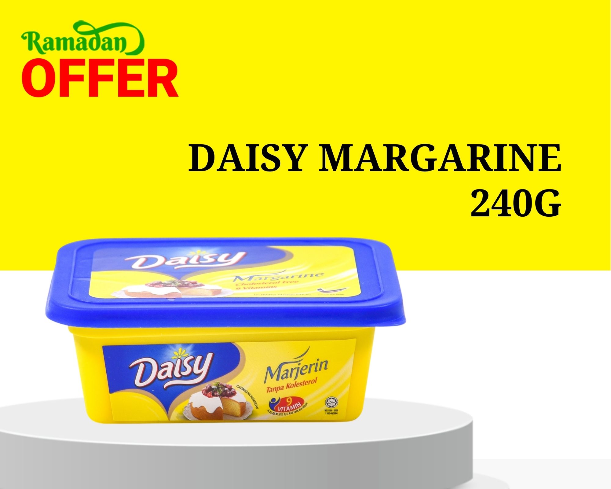 DAISY MARGARINE 240G